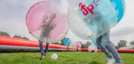 Kombination 1 Bubble Football Team Building Amsterdam