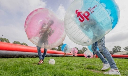 Bubbelvoetbal uitje Amsterdam