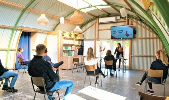 Meeting in Loods 6 op 1,5 meter afstand