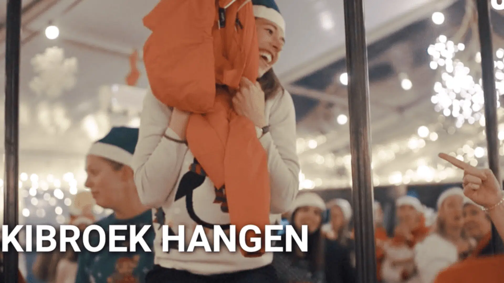 Skibroek hangen winter olympics