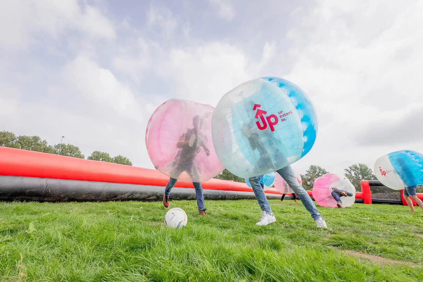 Bubblevoetbal zeskamp Amsterdam