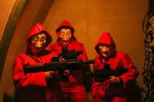 casa de papel zelf spelen team building UP Events Amsterdam