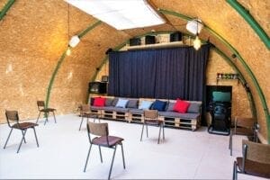 Theateropstelling 1,5 meter Loods 4 UP Events