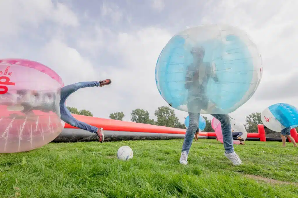 Teamuitje Amsterdam Bubbel Voetbal