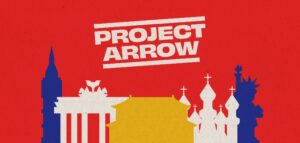 Online teambuilding game project arrow remote