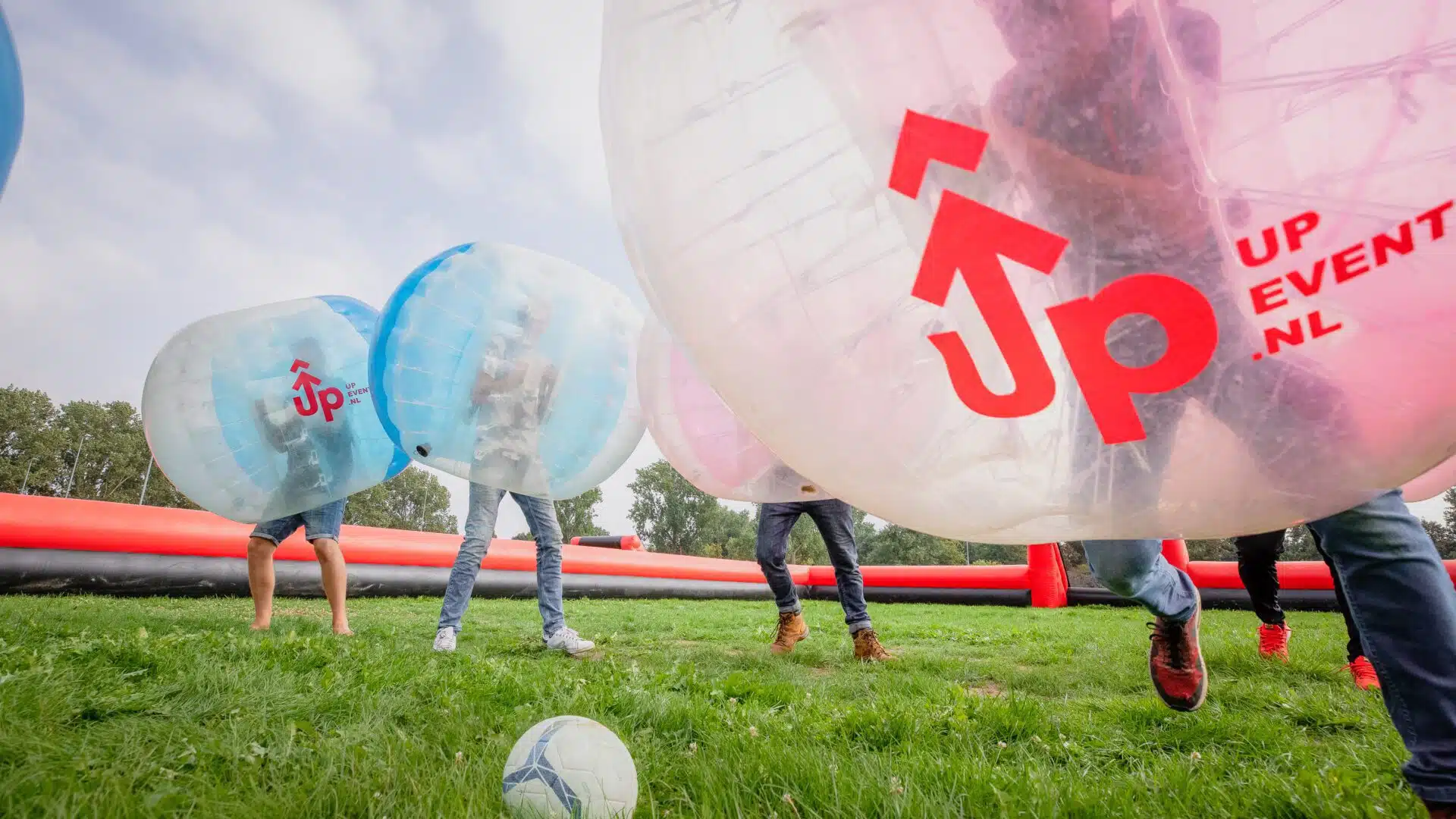 Team Outing in Amsterdam Bubble Football