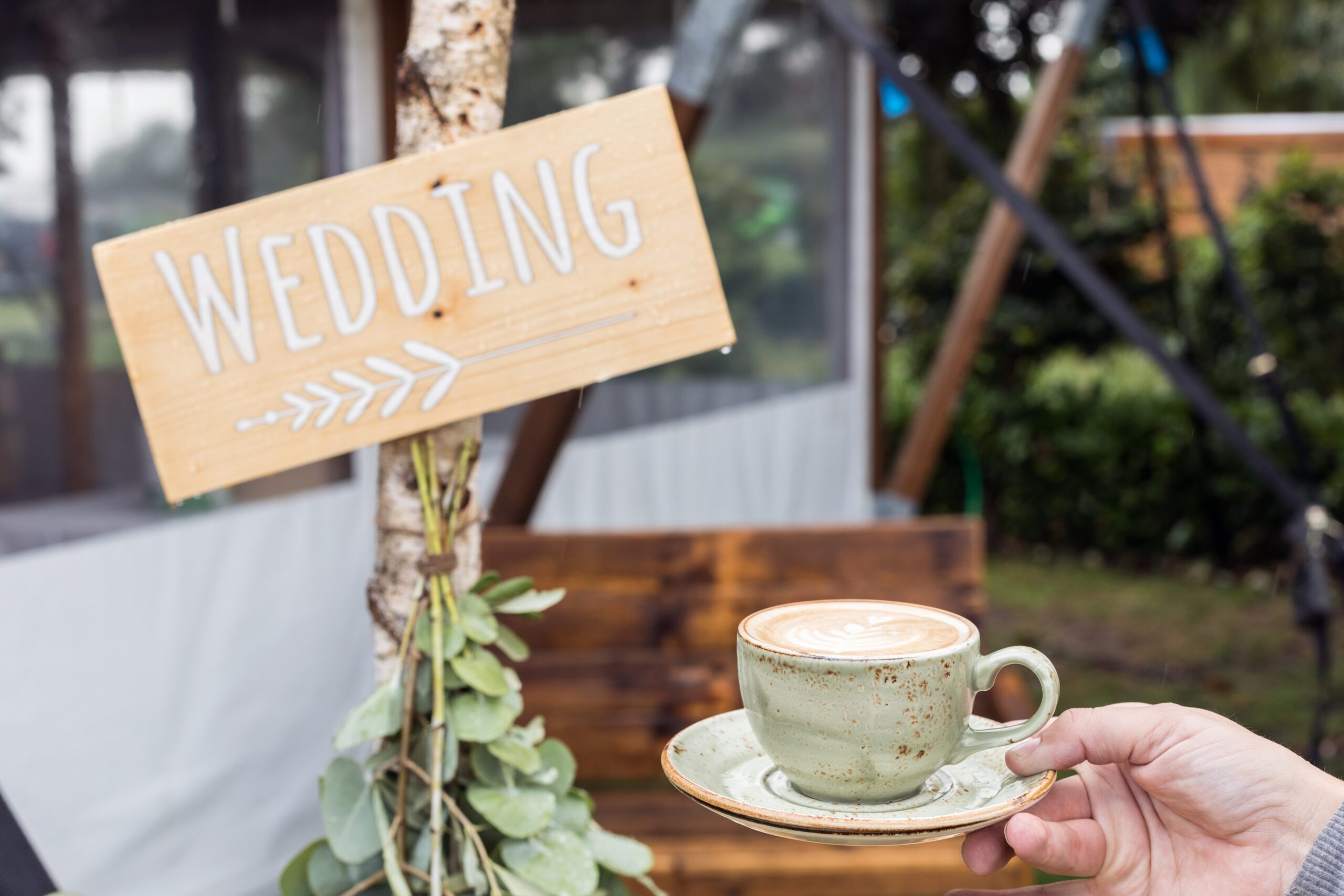 Trouwfeest in Amsterdam koffie
