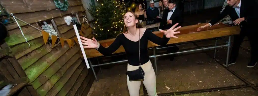 IJspegel vangen Bedrijfsfeest Amsterdam