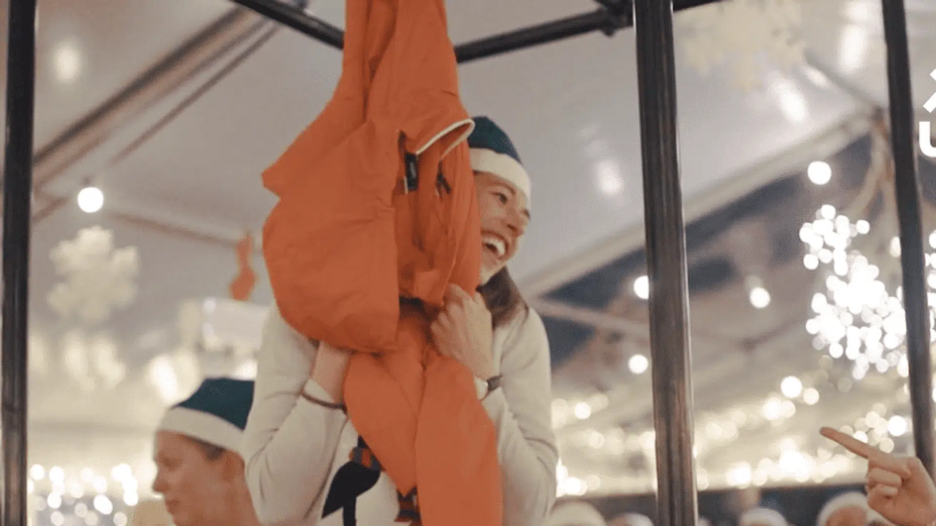 Skihose hängen Winterolympiade