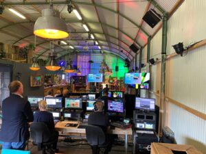 Studio online hybride event UP Events Amsterdam