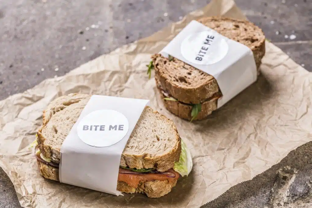 Lunch box or snack box at home
