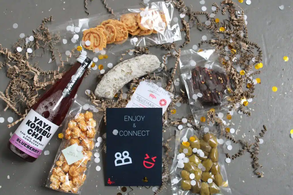 Mood brightening comfort food borrel box