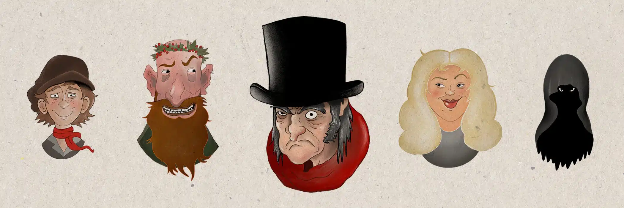 Online Winter Game Scrooge Characters