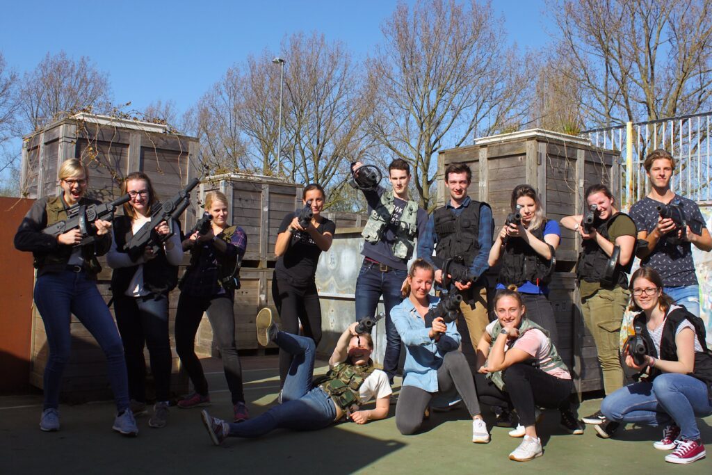 Stage lasergame baas