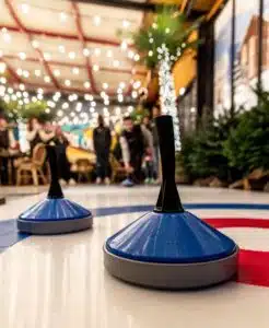 Curling Winter Chalet 3 corporate party in Weesp