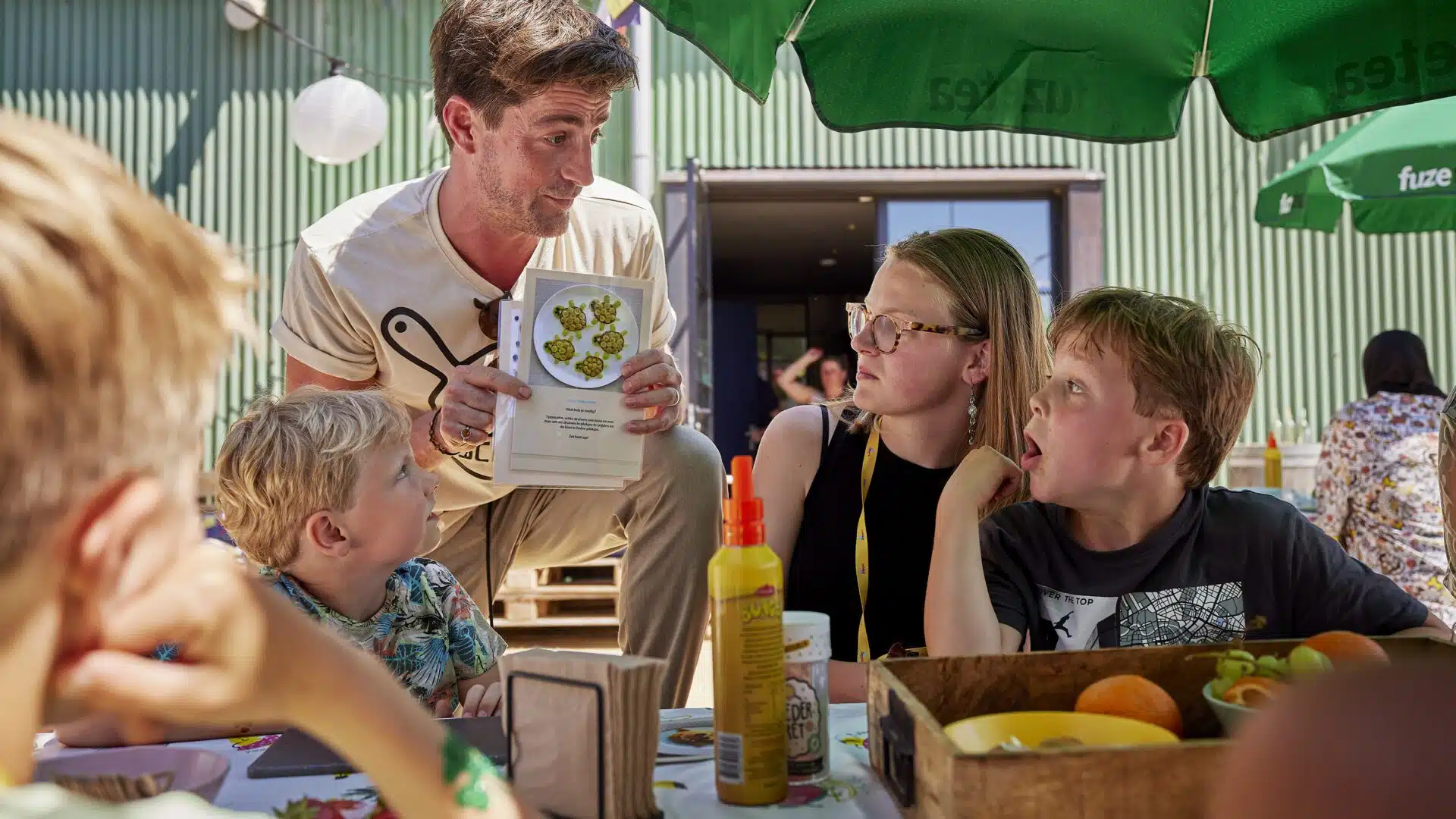 Familie festival organiseren op de familiedag locatie van UP Events