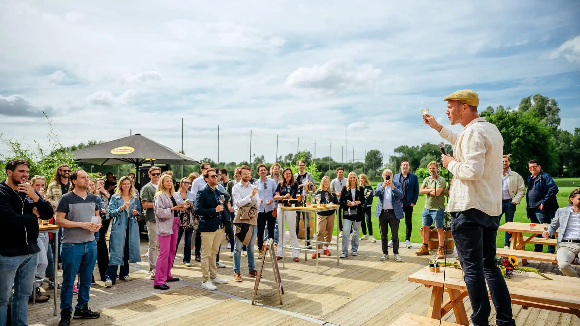 Bedrijfsevenement in Weesp