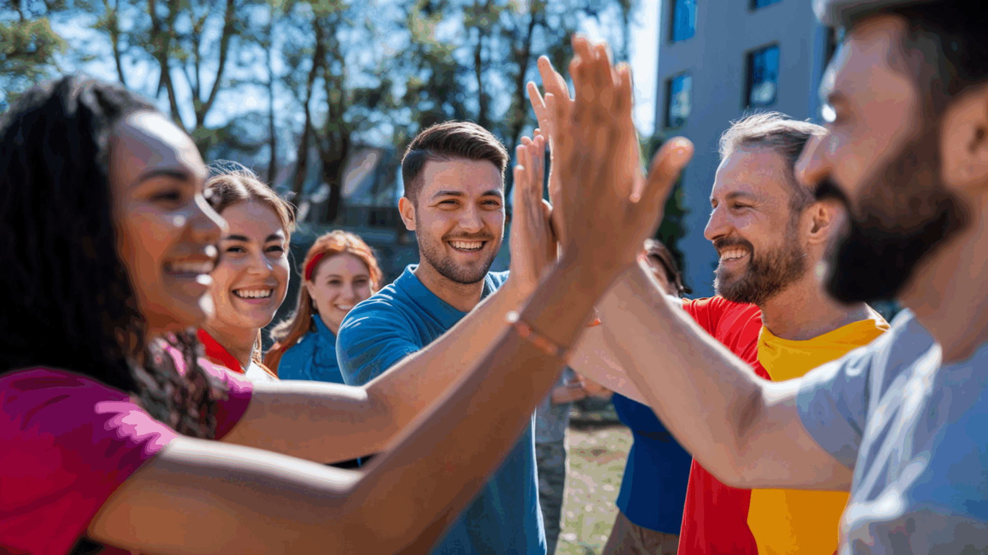 team building games for large groups