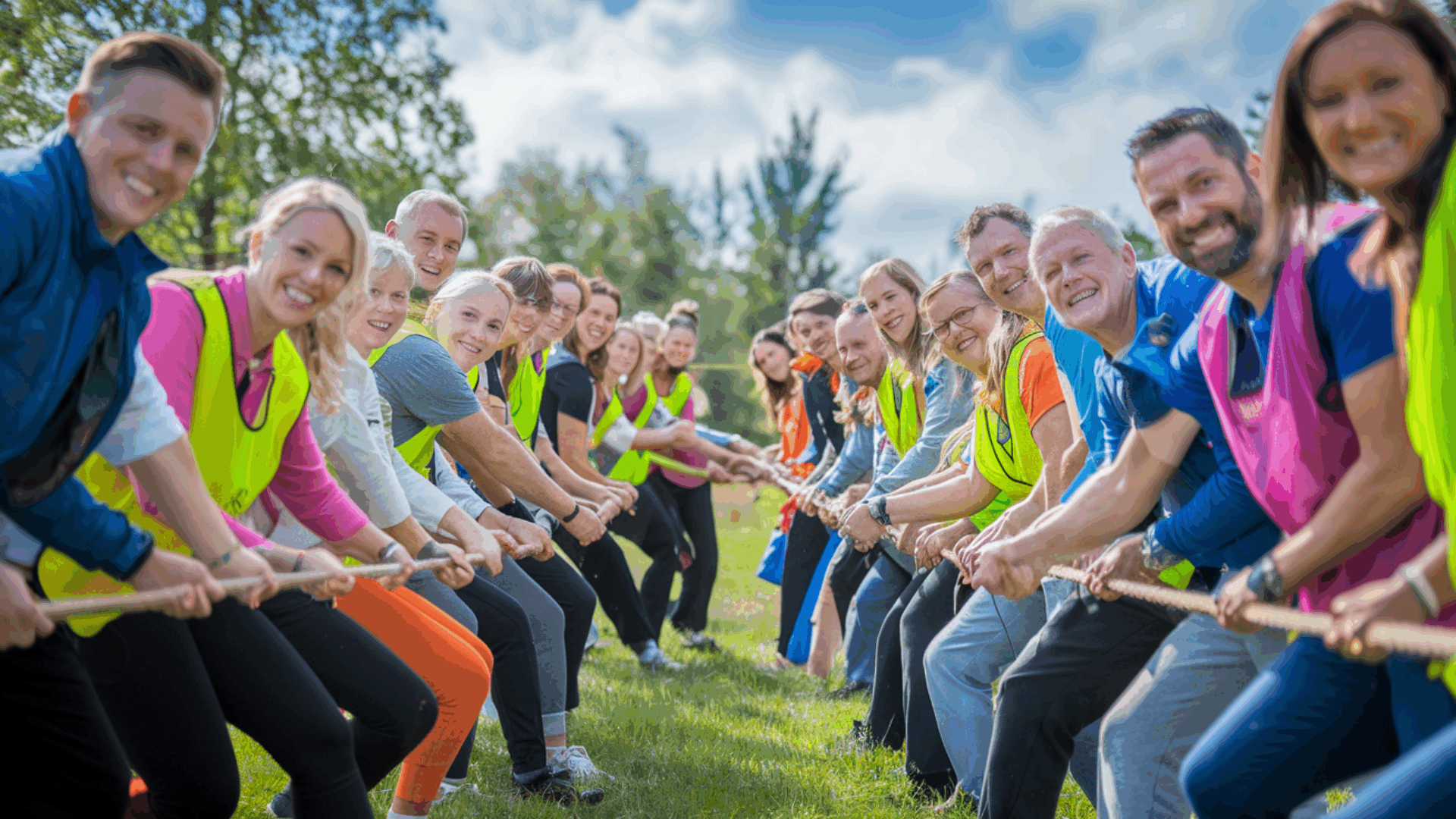 team building games for large groups