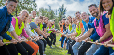 team building games for large groups