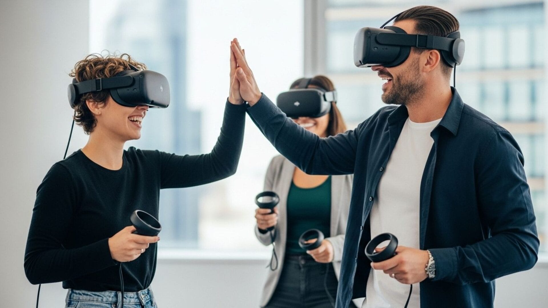 Free-Roam VR experiences: immersive teambuilding