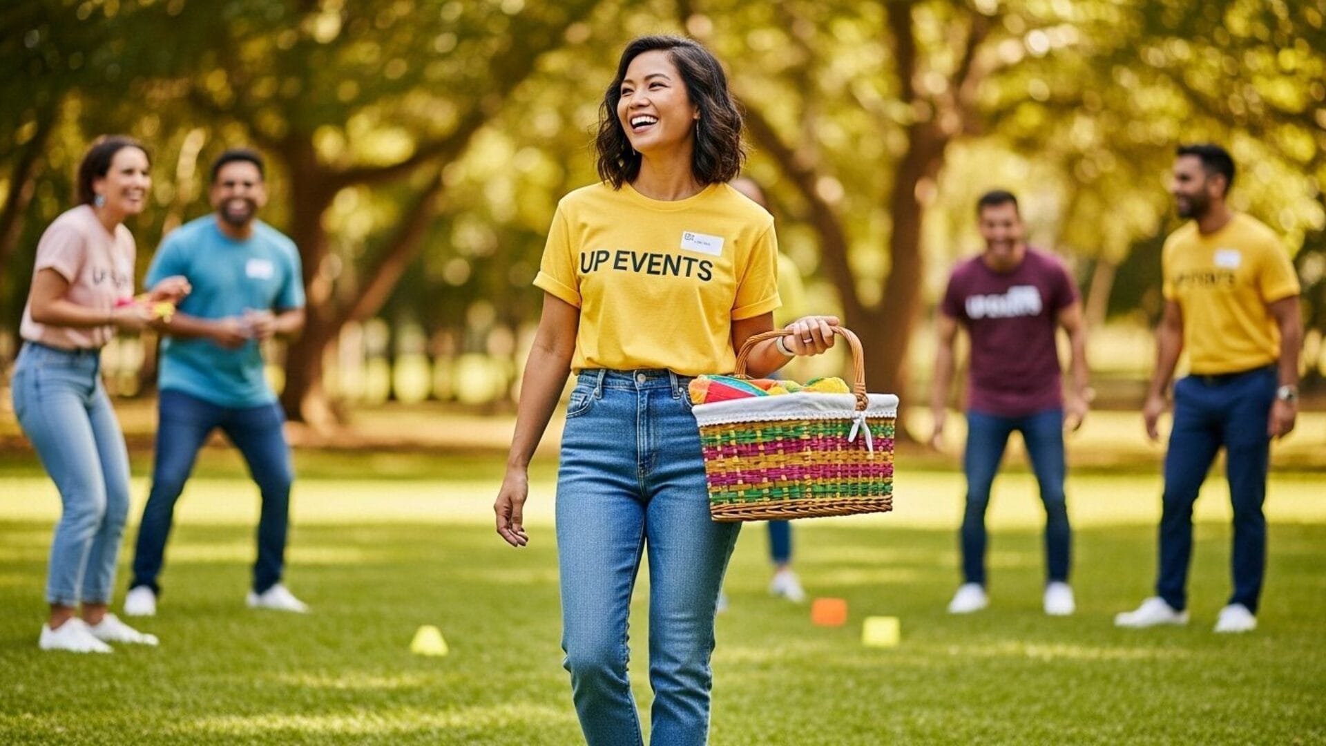 Organizing a Teambuilding Festival package at UP Events
