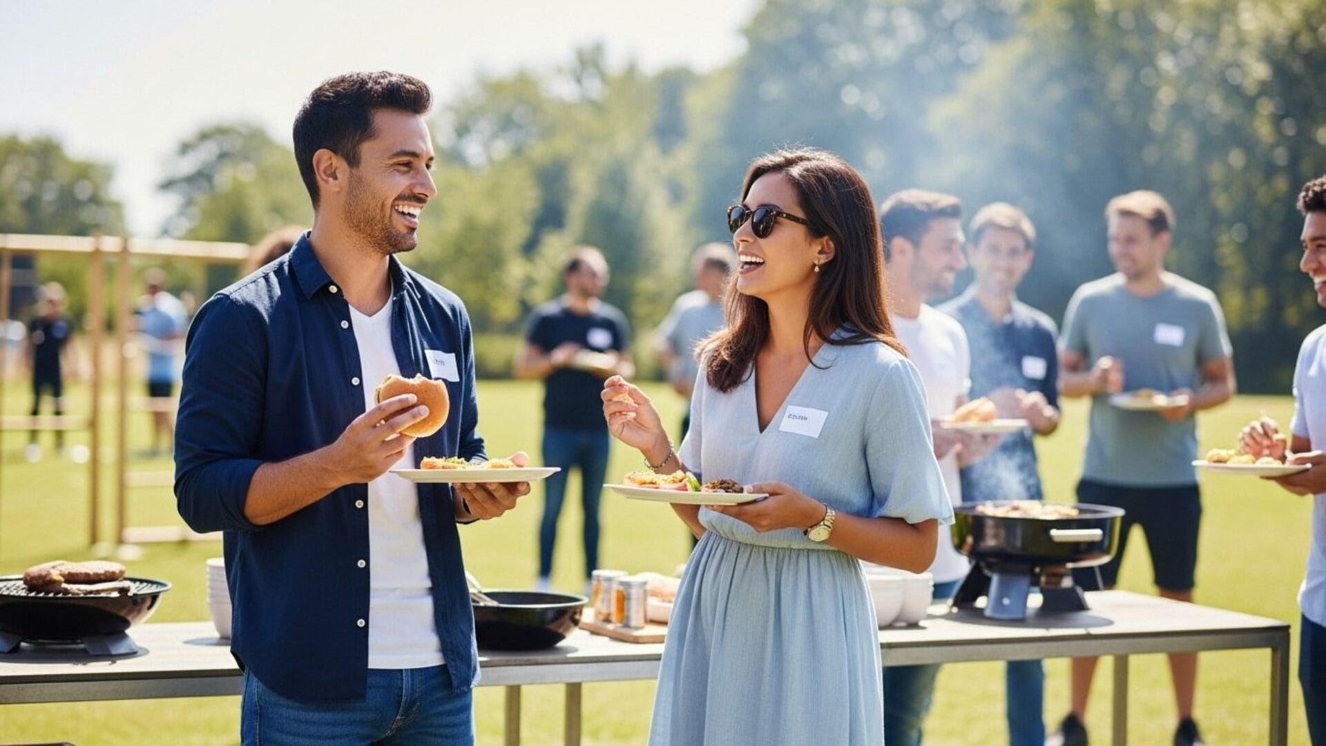 Planning a corporate BBQ and activity day at UP Events