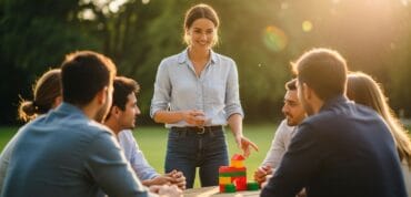 Team building facilitator requirements and qualifications