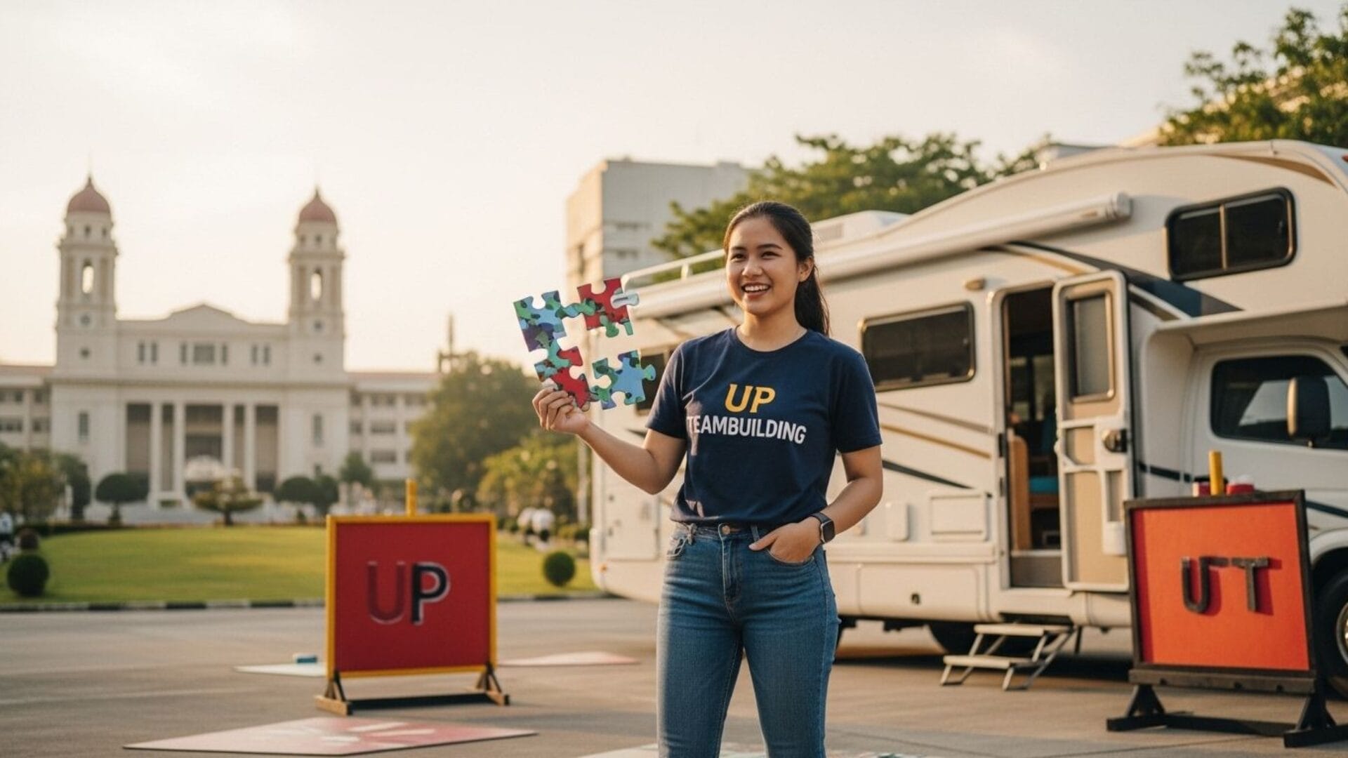 Teambuilding with RV challenges: escape challenges at UP