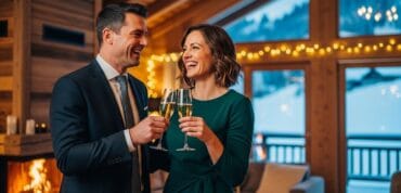 Winter chalet corporate party at UP Events in Weesp
