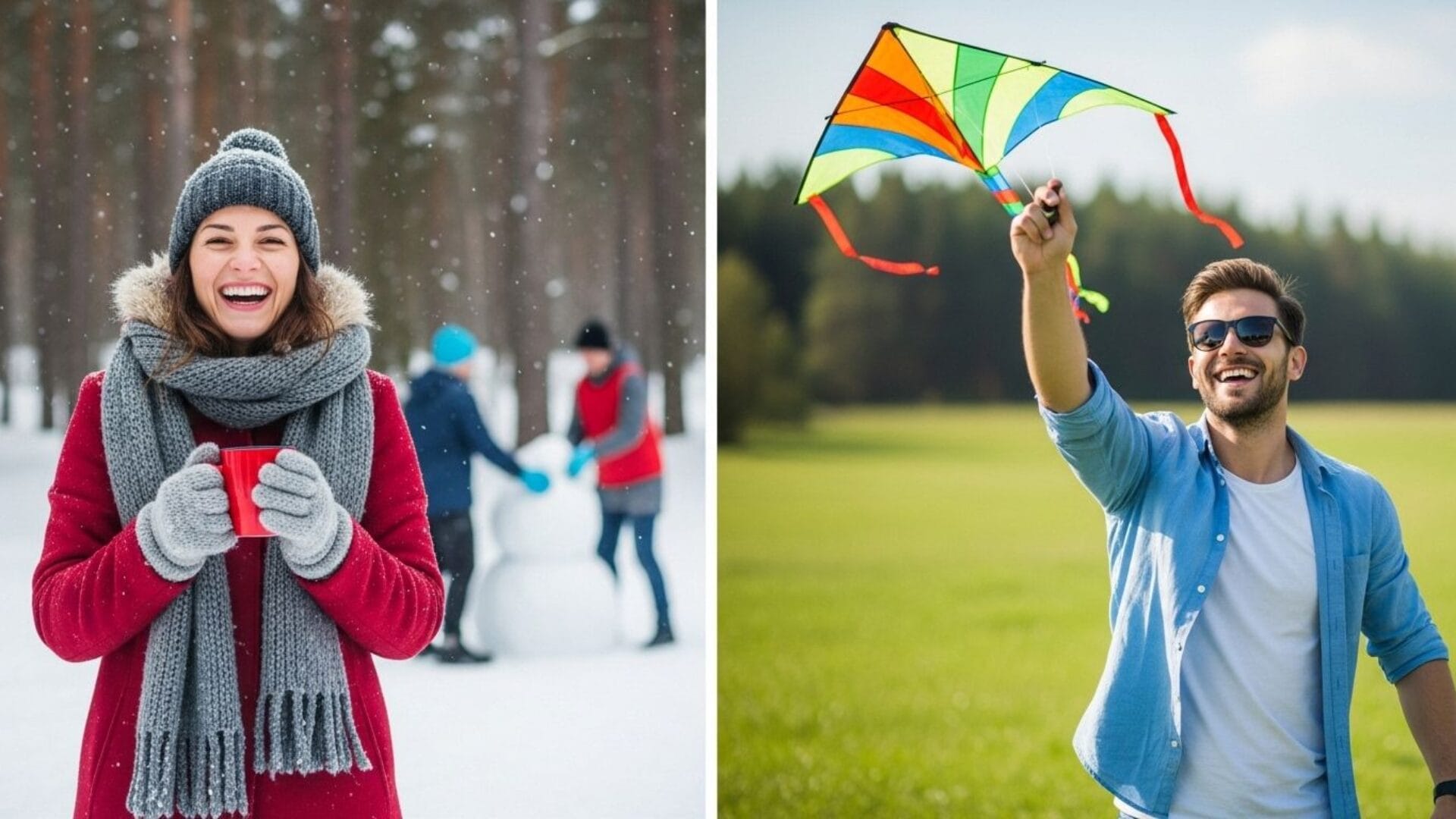 Winter vs summer teambuilding ideas at UP Events