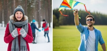 Winter vs summer teambuilding ideas at UP Events