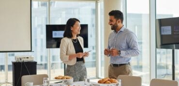 Venues for corporate meetings with catering